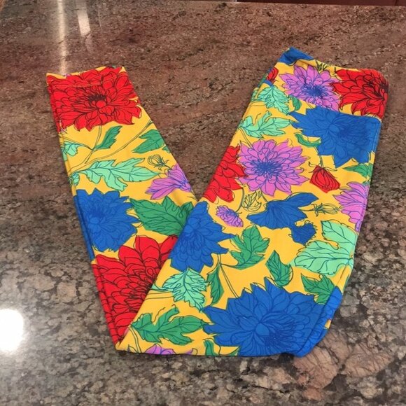 OS NWOT LuLaRoe Leggings A04 2782 - Picture 1 of 3